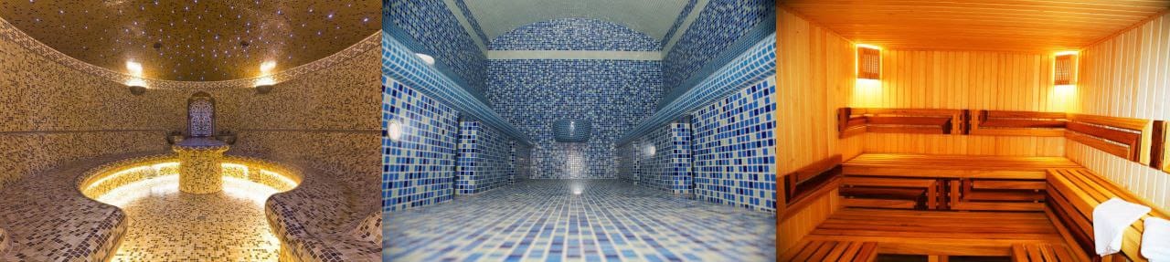 Різні формати бань – хамам, римська, фінська