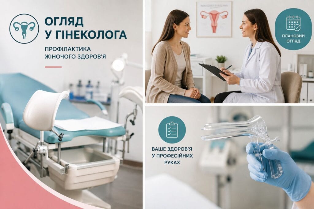Огляд у досвідченного гінеколога